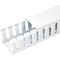 Panduit Base Wiring Duct, Type G, Wide Slot, White, 0.75" x 2" x 1' (6-Pack) G.75X2WH6 - alternate 1